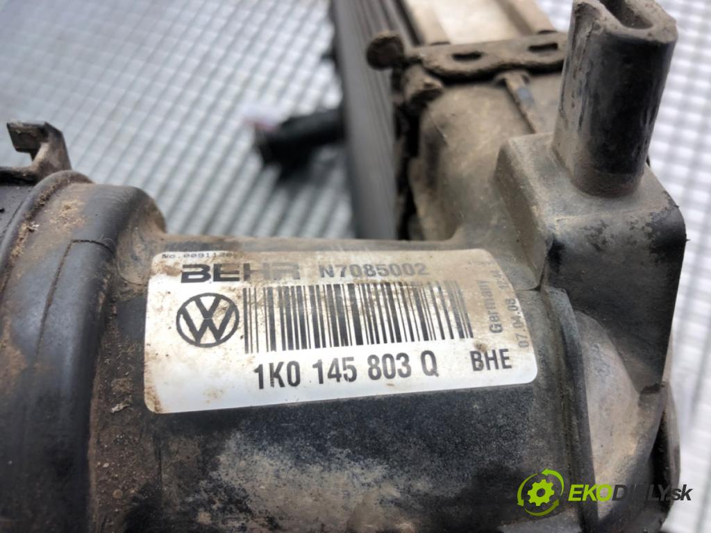 SEAT LEON (1P1) 2005 - 2013    1.9 TDI 77 kW [105 KM] olej napędowy 2005 - 2010  intercooler 1K0145803Q (Chladiče nasávaného vzduchu (intercoolery))