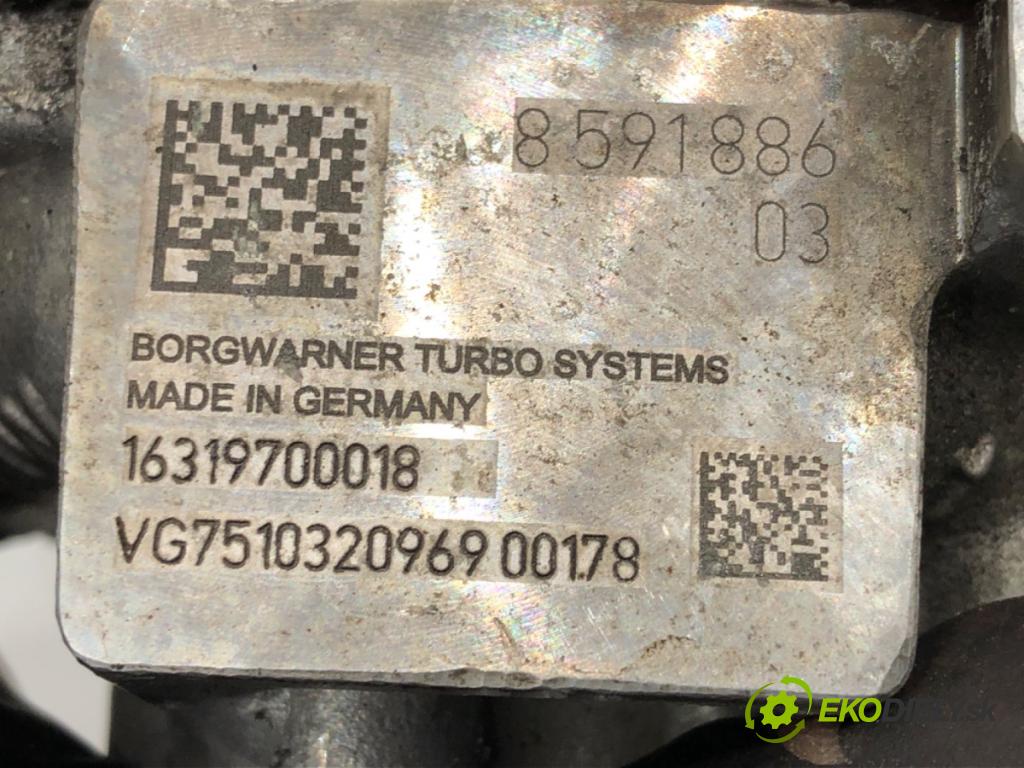 BMW X3 (G01, F97) 2017 - 2022    xDrive 20 d 140 kW [190 KM] olej napędowy 2017 - 2  Turbodúchadlo,turbo 8591886 (Turbodúchadlá (kompletné))