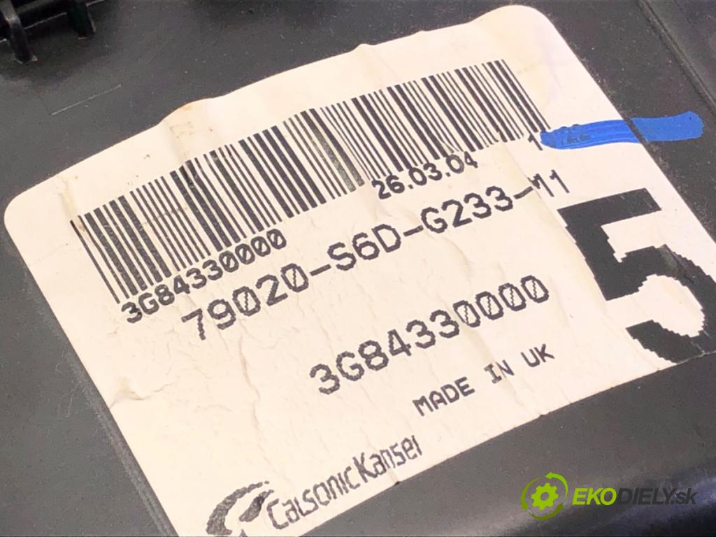HONDA CIVIC VII Hatchback (EU, EP, EV) 2000 - 2006    1.4 iS (EP1) 66 kW [90 KM] benzyna 2001 - 2005  topné těleso radiátor topení komplet KOMBAJN 79020-S6D-G233-11 (Radiátory topení)