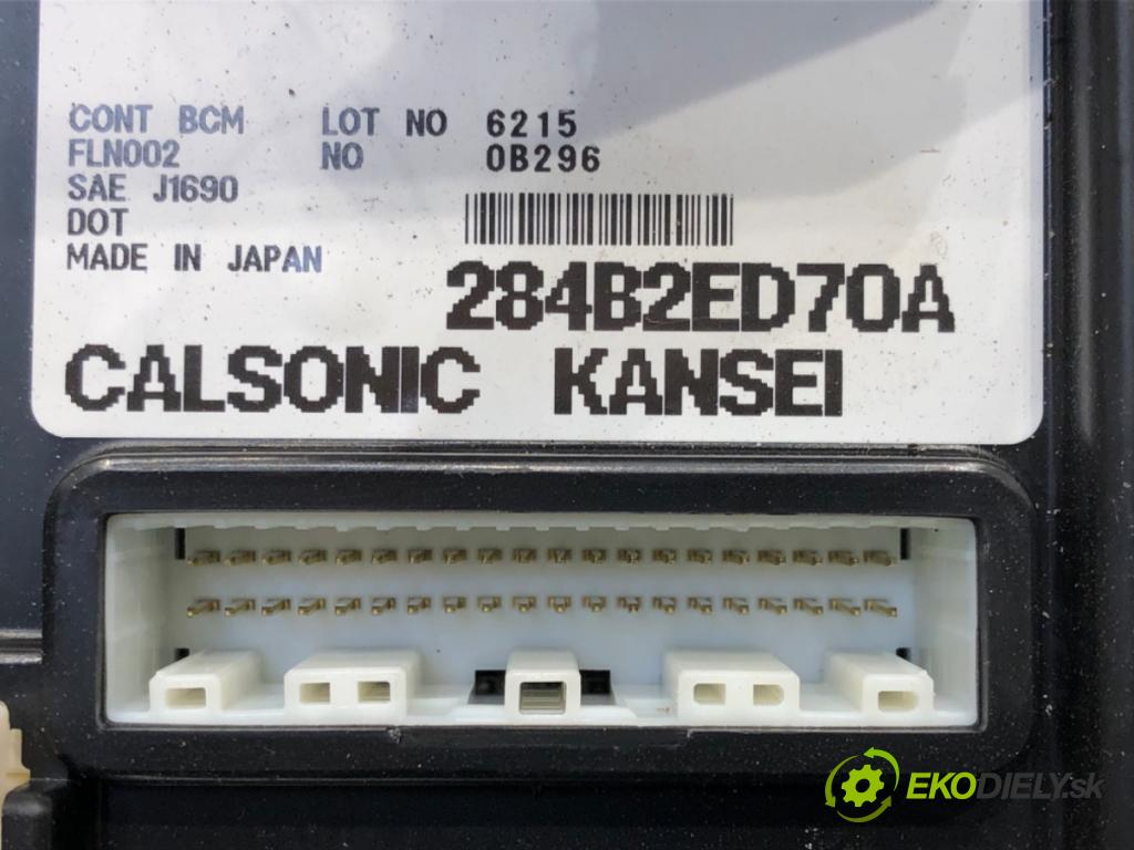 NISSAN TIIDA liftback (C11) 2004 - 2013    1.8 91 kW [124 KM] benzyna 2006 - 2011  Modul BCM 284B2ED70A (Ostatné)