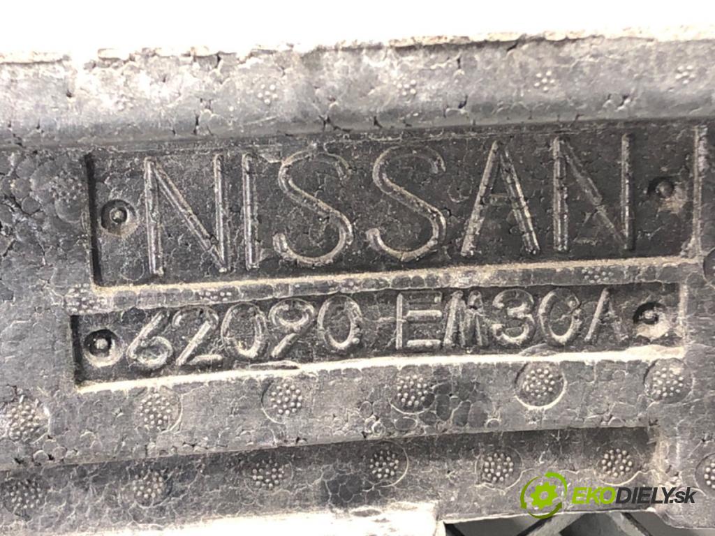 NISSAN TIIDA liftback (C11) 2004 - 2013    1.8 91 kW [124 KM] benzyna 2006 - 2011  ABSORBER nárazníka přední část 62090EM30A