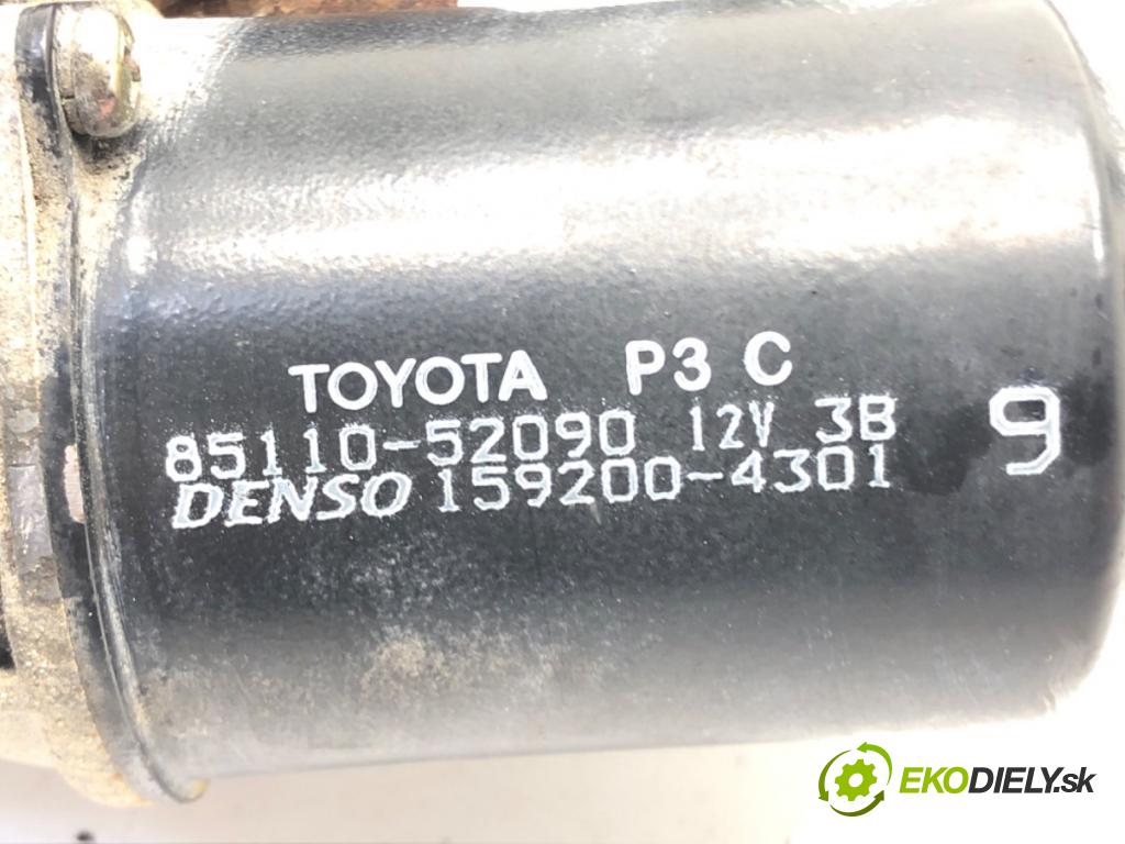 TOYOTA YARIS VERSO (_P2_) 1999 - 2005    1.3 (NCP20_, NCP22_) 63 kW [86 KM] benzyna 1999 - 2002  Mechanizmus stieračov predný 85110-52090 (Motorčeky stieračov predné)