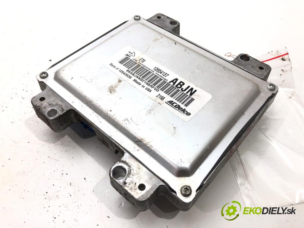 CHEVROLET CRUZE (J300) 2009 - 2022    1.4 74 kW [101 KM] benzyna 2013 - 2022  riadiaca jednotka Motor 12654137 (Riadiace jednotky)