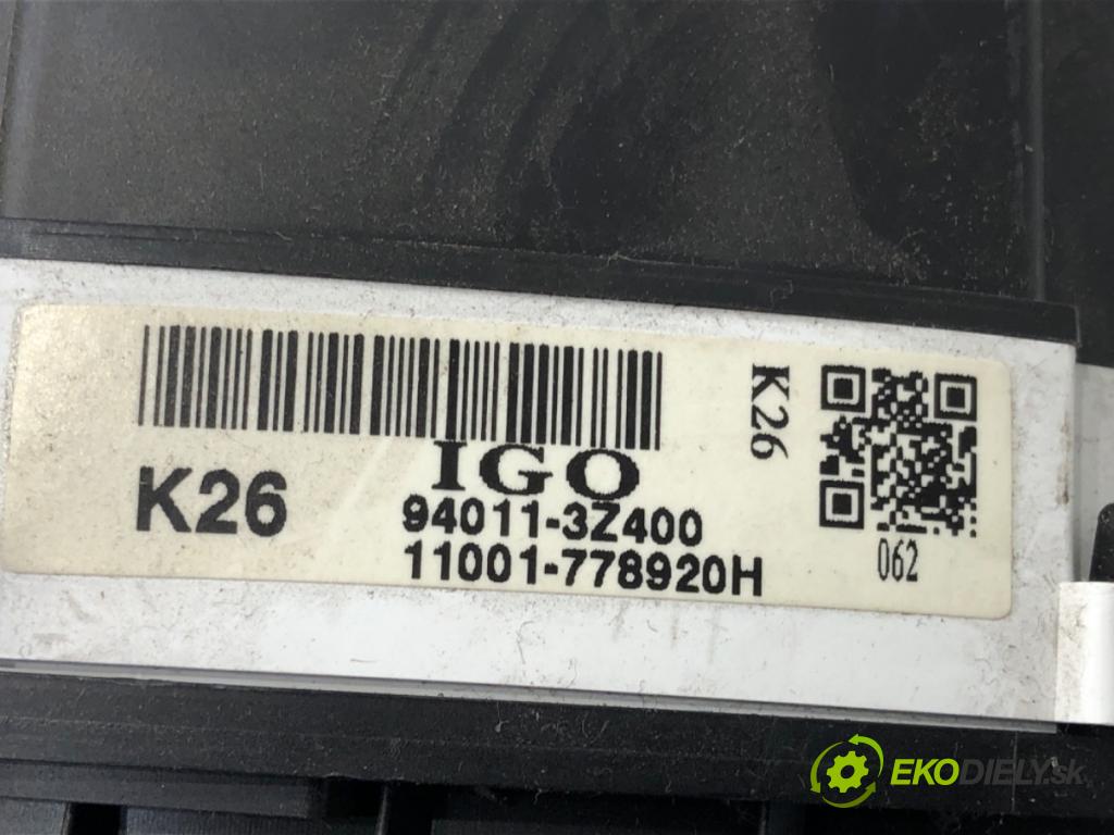 HYUNDAI i40 I (VF) 2012 - 2022    1.7 CRDi 100 kW [136 KM] olej napędowy 2012 - 2022  Prístrojovka 94011-3Z400 (Prístrojové dosky, displeje)