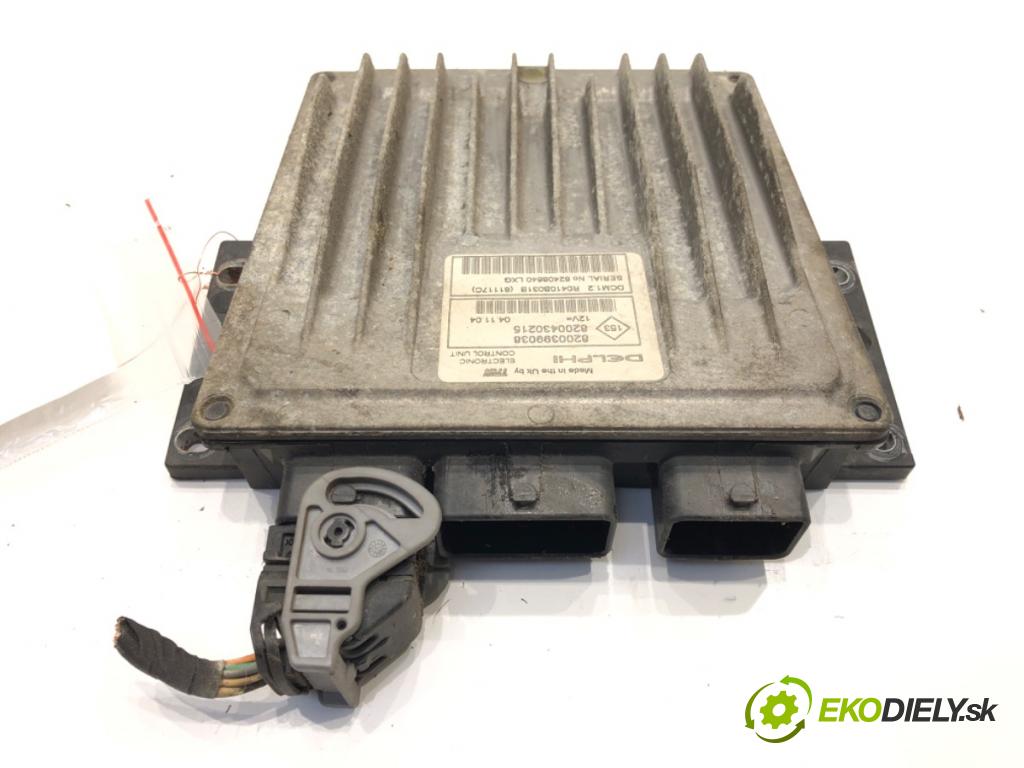 RENAULT MODUS / GRAND MODUS (F/JP0_) 2004 - 2022    1.5 dCi (FP0F, JP0F) 63 kW [86 KM] olej napędowy 2  riadiaca jednotka Motor 8200399038 (Riadiace jednotky)