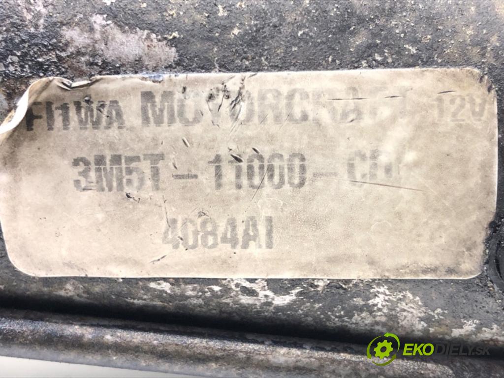 FORD FOCUS C-MAX (DM2) 2003 - 2007    1.6 TDCi 80 kW [109 KM] olej napędowy 2003 - 2007  Štartér 3M5T-11000-CD (Štartéry)