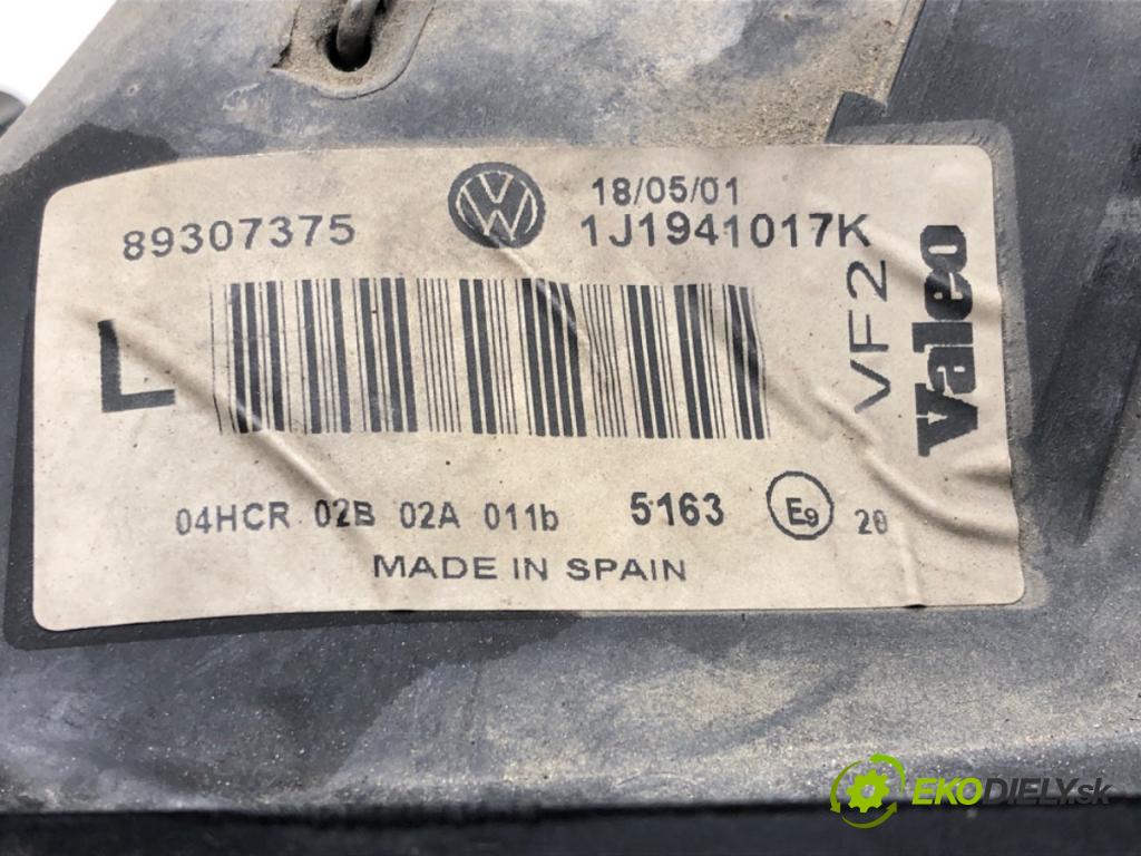 VW GOLF IV Variant (1J5) 1999 - 2006    1.9 TDI 74 kW [101 KM] olej napędowy 2000 - 2006  Svetlomet ľavy predný 1J1941017K