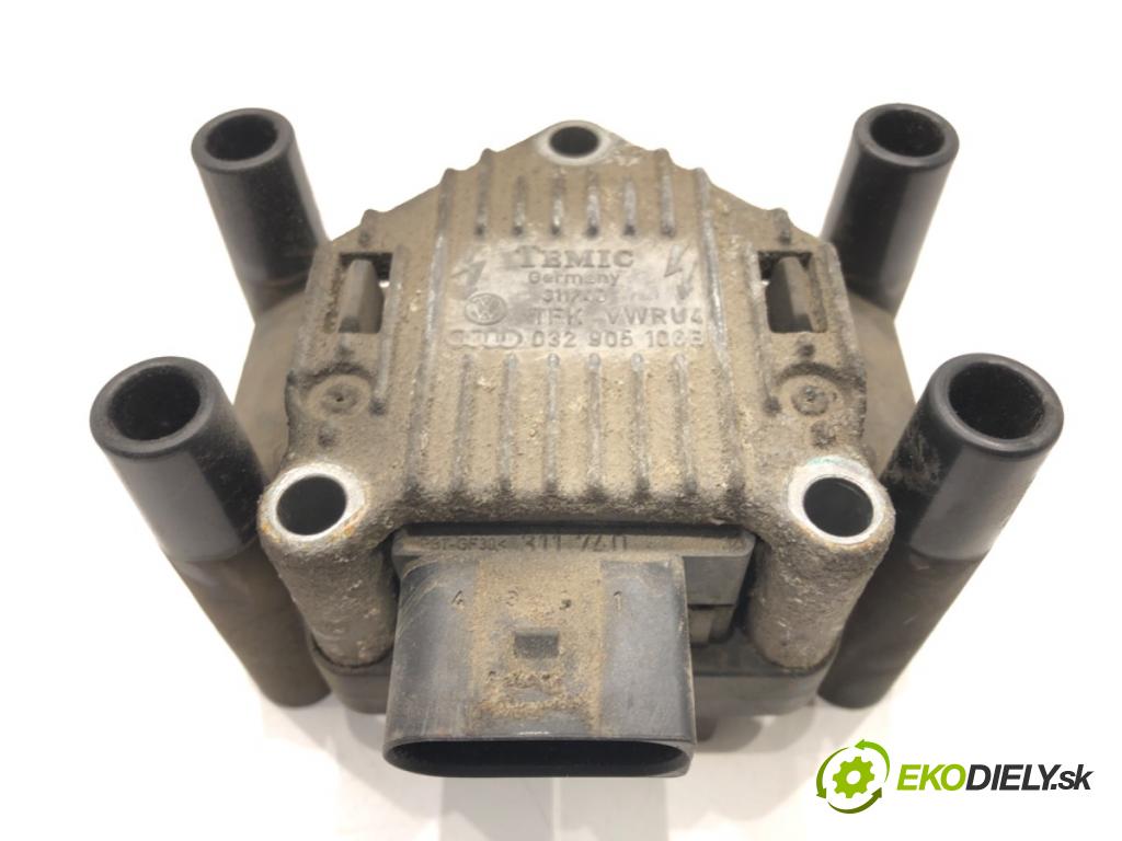 VW BORA I (1J2) 1998 - 2013    2.0 85 kW [115 KM] benzyna 1998 - 2013  Cievka zapaľovacia 032905106B (Zapaľovacie cievky, moduly)