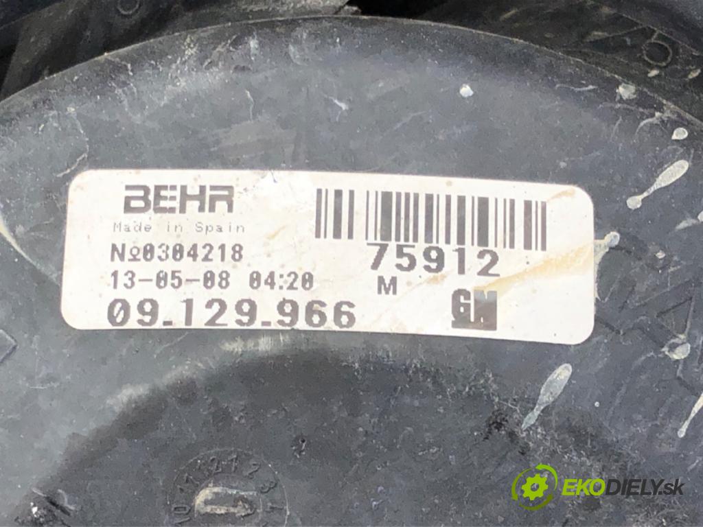 OPEL CORSA C (X01) 2000 - 2009    1.3 CDTI (F08, F68) 51 kW [70 KM] olej napędowy 2003 - 2009  Ventilátor klimatizácie  (Ventilátory chladičov klimatizácie)