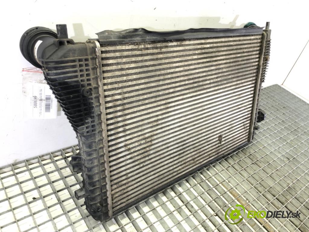 VW GOLF PLUS V (5M1, 521) 2004 - 2013    1.9 TDI 77 kW [105 KM] olej napędowy 2005 - 2009  intercooler 1K0145803L (Chladiče nasávaného vzduchu (intercoolery))