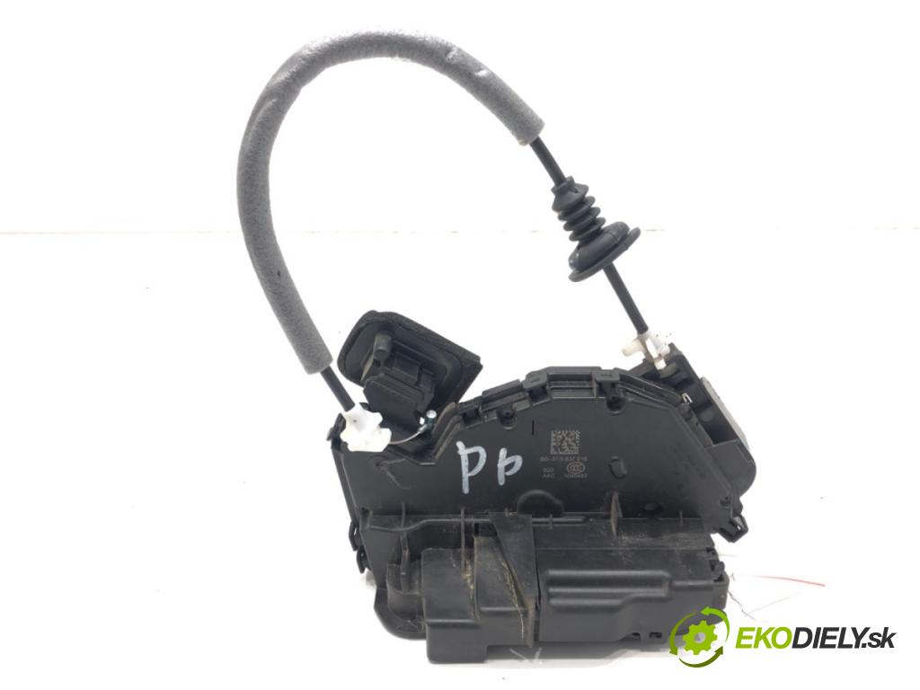 SKODA FABIA III (NJ3) 2014 - 2022    1.0 TSI 70 kW [95 KM] benzyna 2014 - 2022  zámok dveře pravý přední část 5TB837016