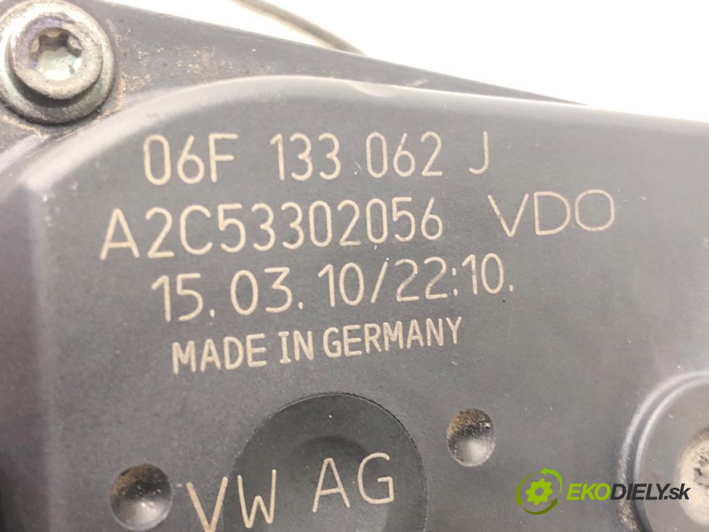 AUDI A4 B8 Avant (8K5) 2007 - 2015    2.0 TFSI flexible fuel quattro 132 kW [180 KM] Ben  Škrtiaca klapka 06F133062J (Škrtiace klapky)