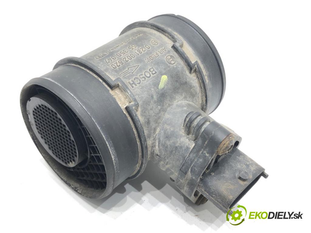 OPEL MERIVA A nadwozie wielkoprzestrzenne (MPV) (X03) 2003 - 2010    1.3 CDTI (E75) 51 kW [69 KM] olej napędowy 2005 -   Váha vzduchu 0281002620 (Váhy vzduchu)