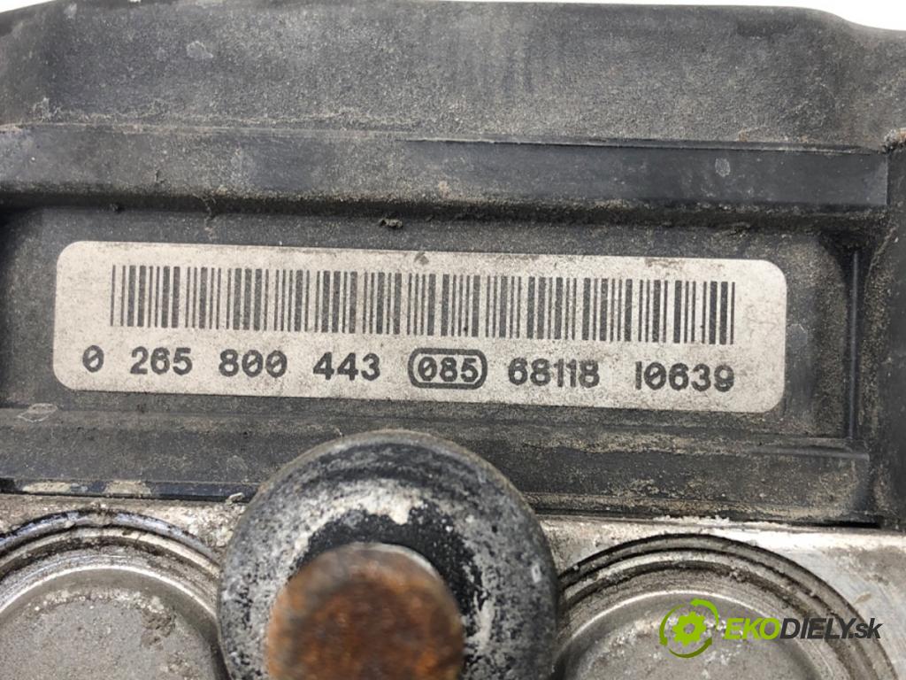 OPEL MERIVA A nadwozie wielkoprzestrzenne (MPV) (X03) 2003 - 2010    1.7 CDTI (E75) 74 kW [100 KM] olej napędowy 2003 -  Pumpa ABS 13182319 (Pumpy ABS)