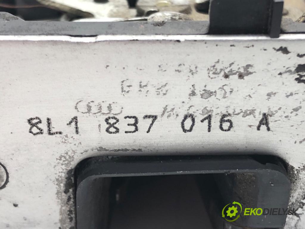 AUDI A3 (8L1) 1996 - 2006    1.9 TDI 66 kW [90 KM] olej napędowy 1996 - 2001  zámok dveře pravý přední část 8L1837016A