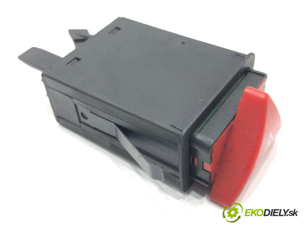 AUDI A3 (8L1) 1996 - 2006    1.9 TDI 66 kW [90 KM] olej napędowy 1996 - 2001  Spínač svetiel výstražných (núdzových)  (Prepínače, spínače, tlačidlá a ovládače kúrenia)