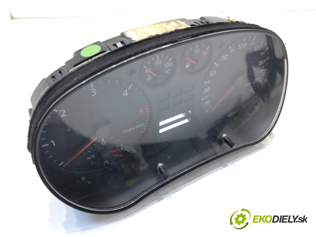 AUDI A3 (8L1) 1996 - 2006    1.9 TDI 66 kW [90 KM] olej napędowy 1996 - 2001  Prístrojovka 8L0919860D (Prístrojové dosky, displeje)
