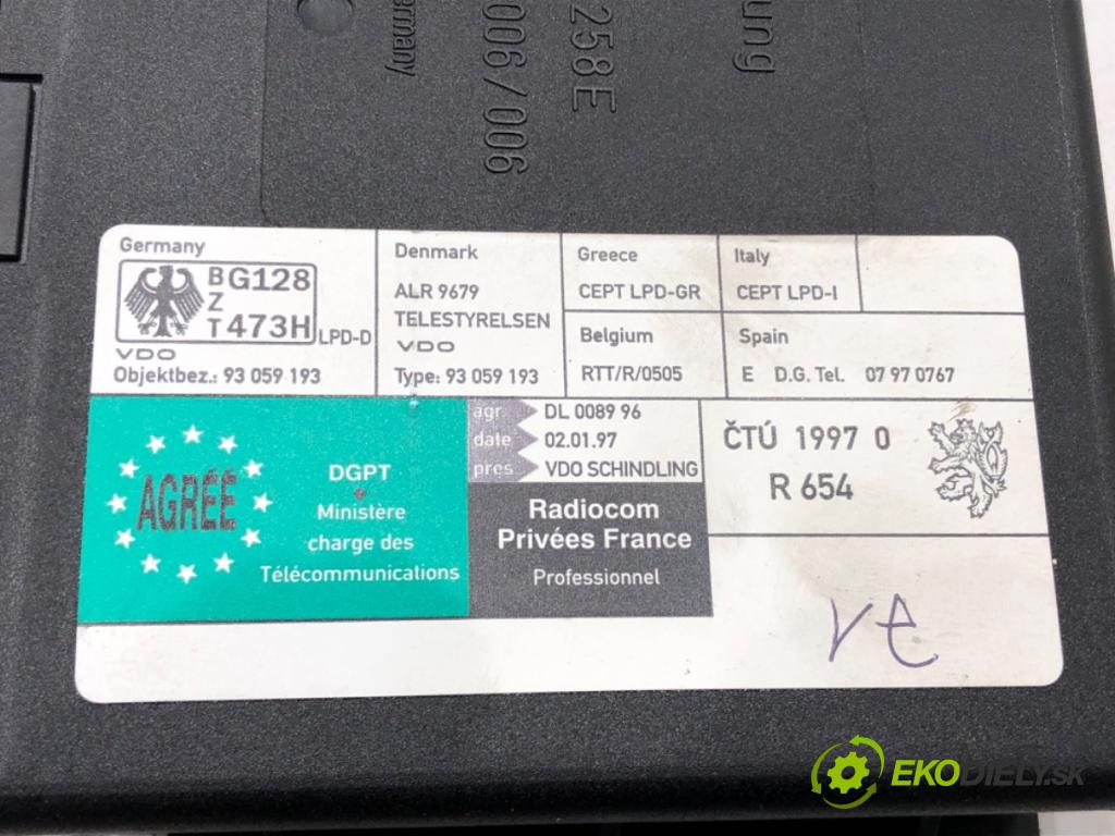 AUDI A6 C5 Avant (4B5) 1997 - 2005    1.9 TDI 81 kW [110 KM] olej napędowy 1998 - 2001  Modul komfortu 93059193 (Moduly komfortu)