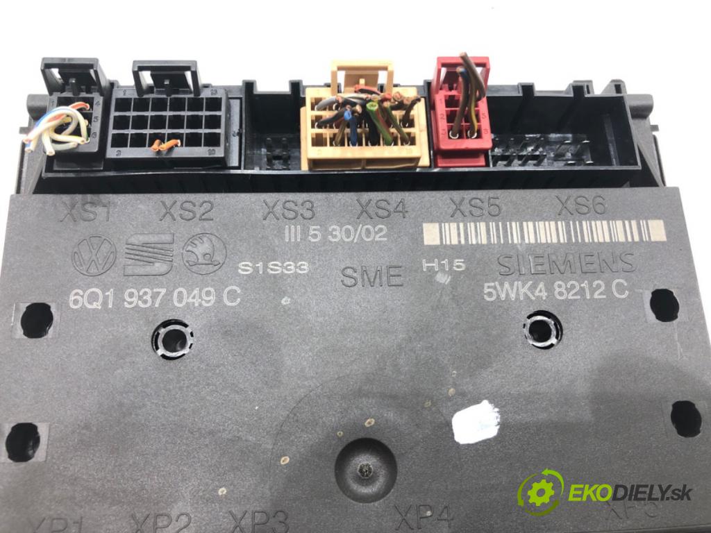 VW POLO (9N_, 9A_) 2001 - 2014    1.2 12V 47 kW [64 KM] benzyna 2001 - 2007  Modul komfortu 6Q1937049C (Moduly komfortu)