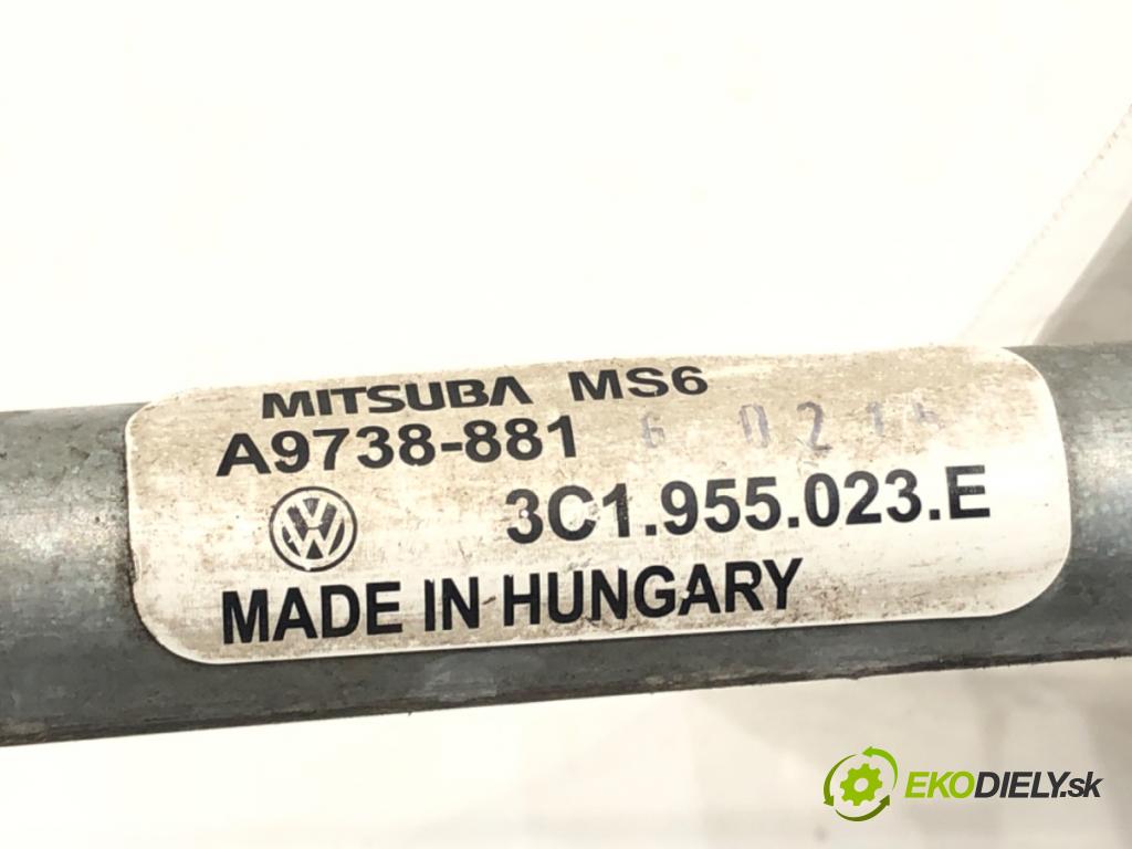 VW PASSAT B6 Variant (3C5) 2005 - 2011    1.9 TDI 77 kW [105 KM] olej napędowy 2005 - 2010  Mechanizmus stieračov predný  (Motorčeky stieračov predné)