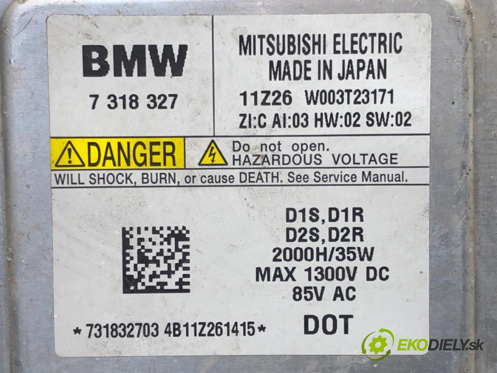 BMW 5 (F10) 2009 - 2016    528 i xDrive 180 kW [245 KM] benzyna 2011 - 2016  Menič XENON 7318327 (Riadiace jednotky xenónu)