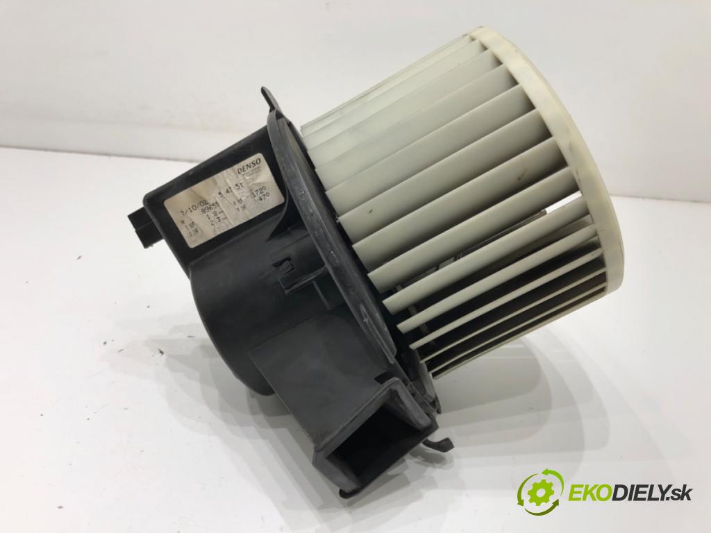 PEUGEOT 307 (3A/C) 2000 - 2012    1.4 HDi 50 kW [68 KM] olej napędowy 2001 - 2005  ventilátor kúrenia