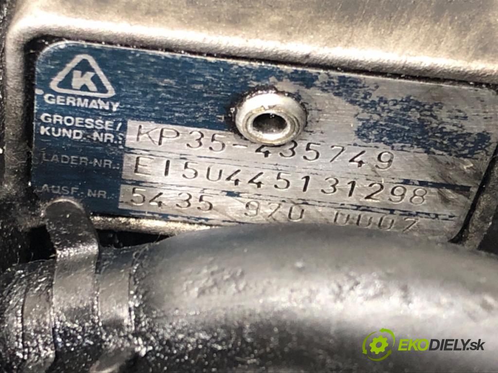 PEUGEOT 307 (3A/C) 2000 - 2012    1.4 HDi 50 kW [68 KM] olej napędowy 2001 - 2005  Turbodúchadlo,turbo 54359700007 (Turbodúchadlá (kompletné))