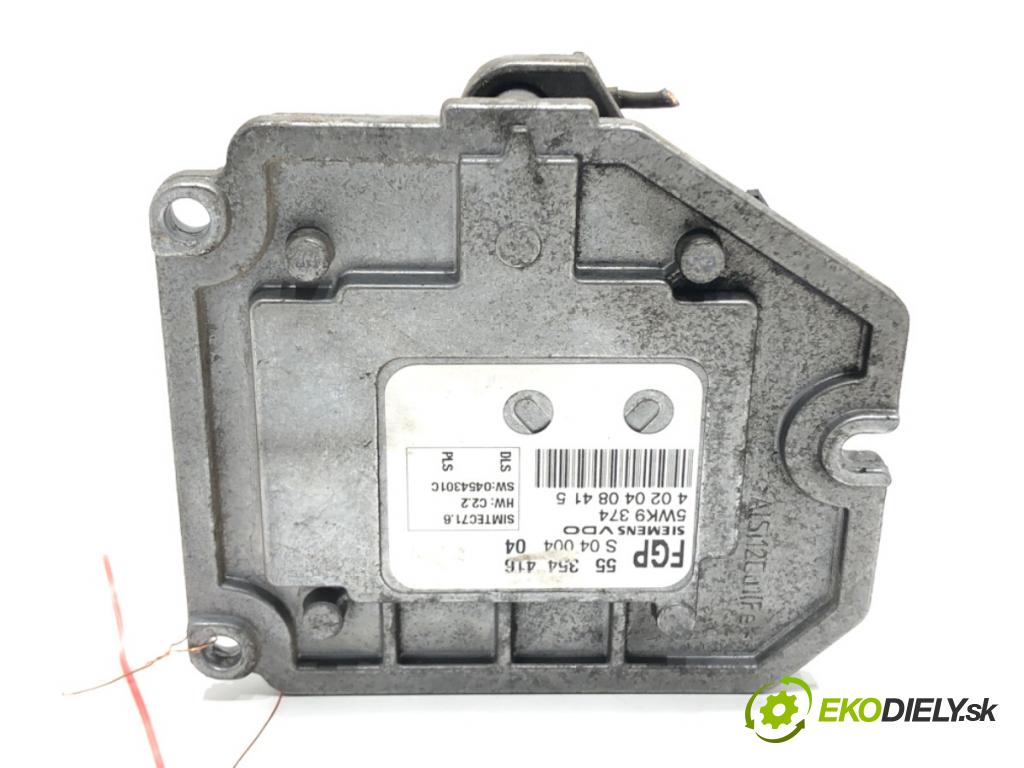 OPEL VECTRA C (Z02) 2002 - 2009    1.8 16V 90 kW [122 KM] benzyna 2002 - 2008  riadiaca jednotka Motor 55354416 (Riadiace jednotky)