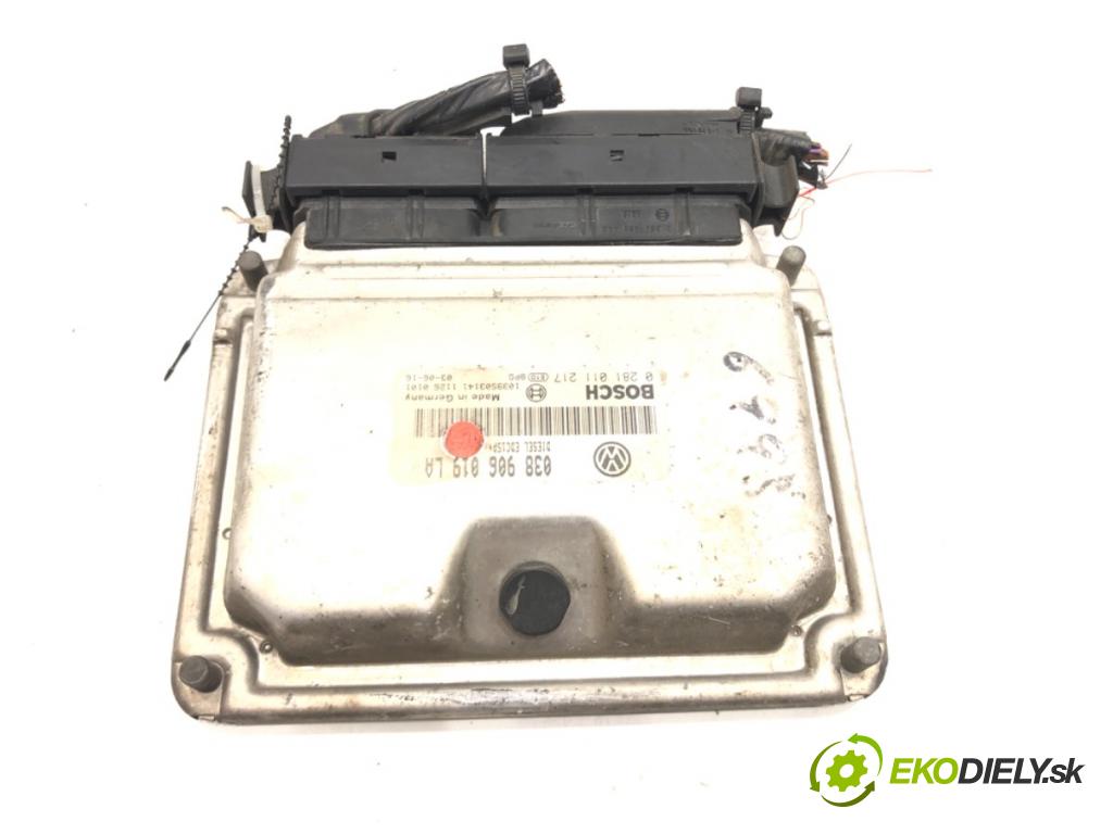 SEAT CORDOBA (6L2) 2002 - 2009    1.9 TDI 96 kW [131 KM] olej napędowy 2002 - 2009  riadiaca jednotka Motor 038906019LA (Riadiace jednotky)