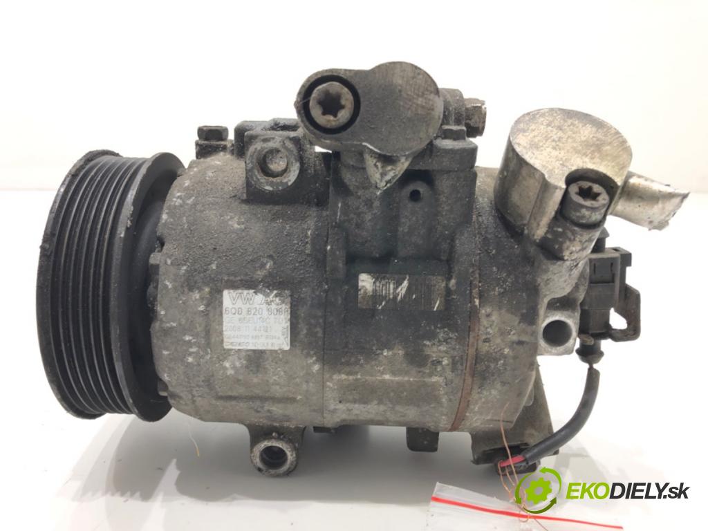 SEAT CORDOBA (6L2) 2002 - 2009    1.9 TDI 96 kW [131 KM] olej napędowy 2002 - 2009  kompresor klimatizace 6Q0820808F (Kompresory)