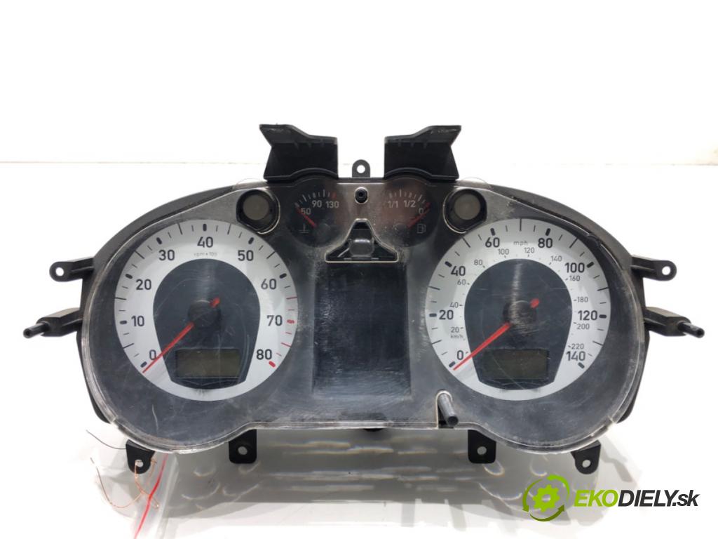 SEAT CORDOBA (6L2) 2002 - 2009    1.9 TDI 96 kW [131 KM] olej napędowy 2002 - 2009  Prístrojovka 6L0920920K (Prístrojové dosky, displeje)