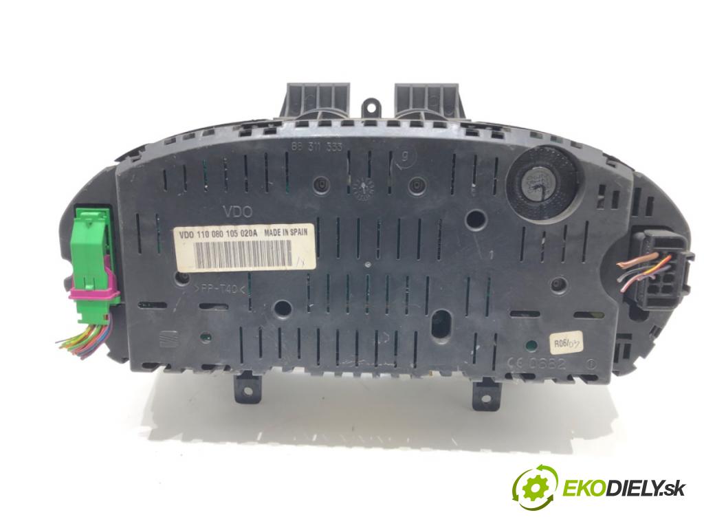 SEAT CORDOBA (6L2) 2002 - 2009    1.9 TDI 96 kW [131 KM] olej napędowy 2002 - 2009  Prístrojovka 6L0920920K (Prístrojové dosky, displeje)