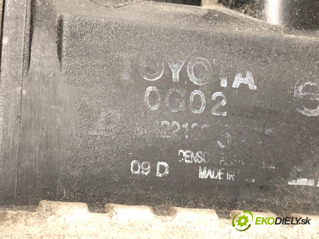 TOYOTA COROLLA (_E12_) 2001 - 2007    2.0 D-4D (CDE120R_, CDE120L_) 85 kW [116 KM] olej napędowy 2003 - 2007  Chladič vody  (Chladiče vody)