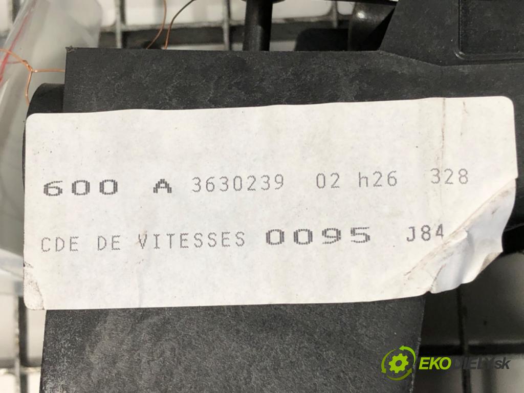 RENAULT SCÉNIC II (JM0/1_) 2003 - 2010    1.9 dCi (JM0G, JM12, JM1G, JM2C) 88 kW [120 KM] olej napędowy 2003 - 2006  Kulisa 8200520095 (Rýchlostné páky / kulisy)