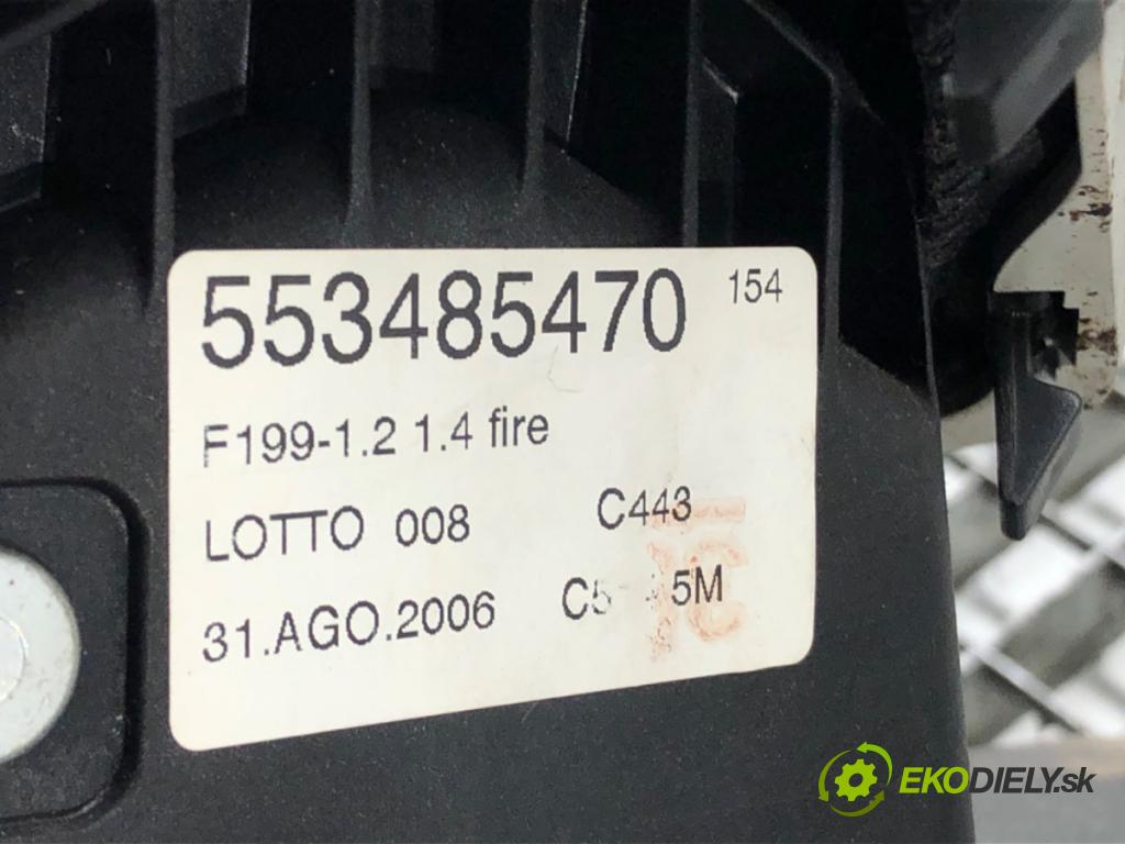 FIAT GRANDE PUNTO (199_) 2005 - 2022    1.4 (199AXB11, 199AXB1A, 199BXB1A, 199AXL1A) 57 kW [77 KM] benzyna 2005 - 2015  Kulisa 553485470 (Rýchlostné páky / kulisy)