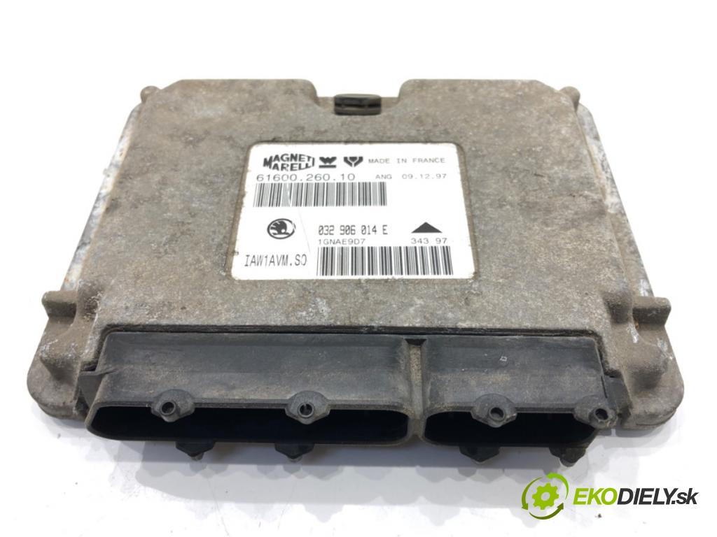 SKODA OCTAVIA I (1U2) 1996 - 2010    1.6 55 kW [75 KM] benzyna 1996 - 2004  riadiaca jednotka Motor 032906014E (Riadiace jednotky)