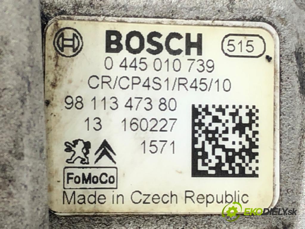 PEUGEOT 508 SW I (8E_) 2010 - 2018    1.6 HDi 85 kW [116 KM] olej napędowy 2014 - 2018  Pumpa vstrekovacia 0445010739 (Vstrekovacie čerpadlá)