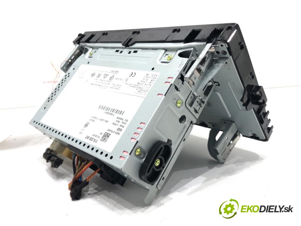 VW POLO VI (AW1, BZ1, AE1) 2017 - 2022    1.0 48 kW [65 KM] benzyna 2017 - 2022  RADIO Navigácia 17A035867 (Audio zariadenia)