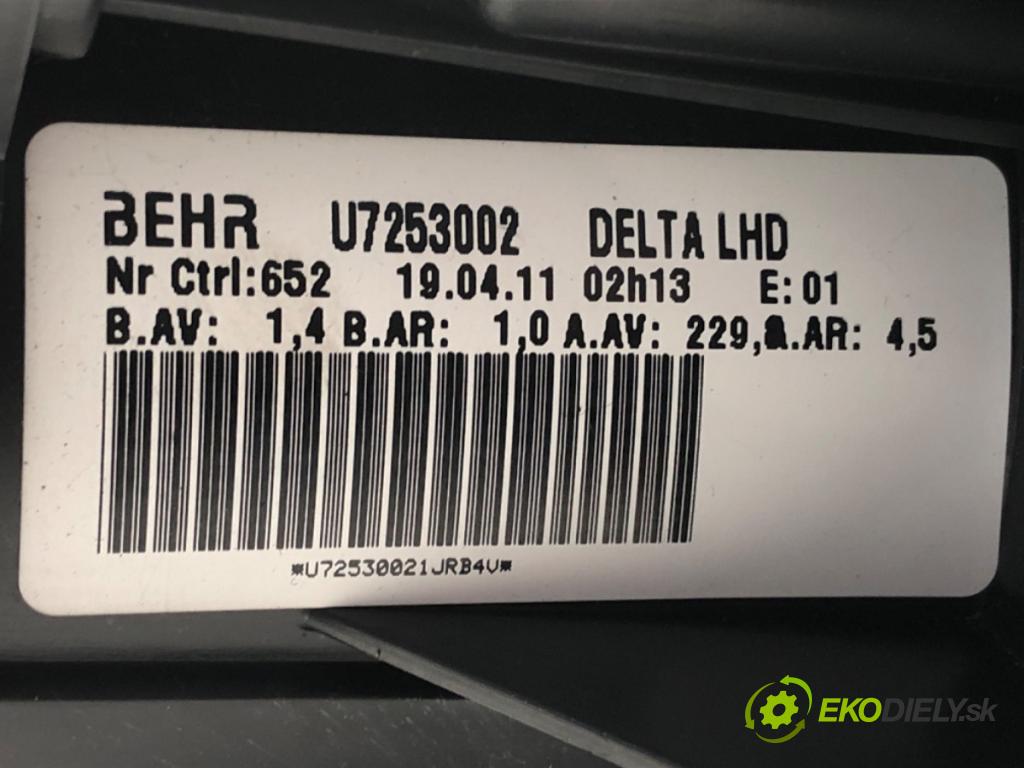 OPEL ASTRA J Sports Tourer (P10) 2010 - 2015    1.7 CDTI (35) 81 kW [110 KM] olej napędowy 2010 - 2015  ventilátor kúrenia U7253002