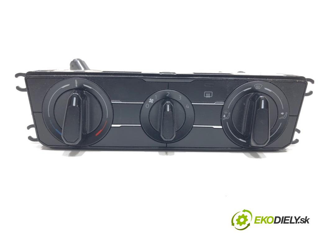 VW POLO VI (AW1, BZ1, AE1) 2017 - 2022    1.0 48 kW [65 KM] benzyna 2017 - 2022  Panel ovládania kúrenia 2G1819045D (Prepínače, spínače, tlačidlá a ovládače kúrenia)