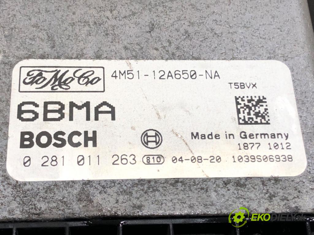 FORD FOCUS C-MAX (DM2) 2003 - 2007    1.6 TDCi 80 kW [109 KM] olej napędowy 2003 - 2007  riadiaca jednotka Motor 4M51-12A650-NA (Riadiace jednotky)