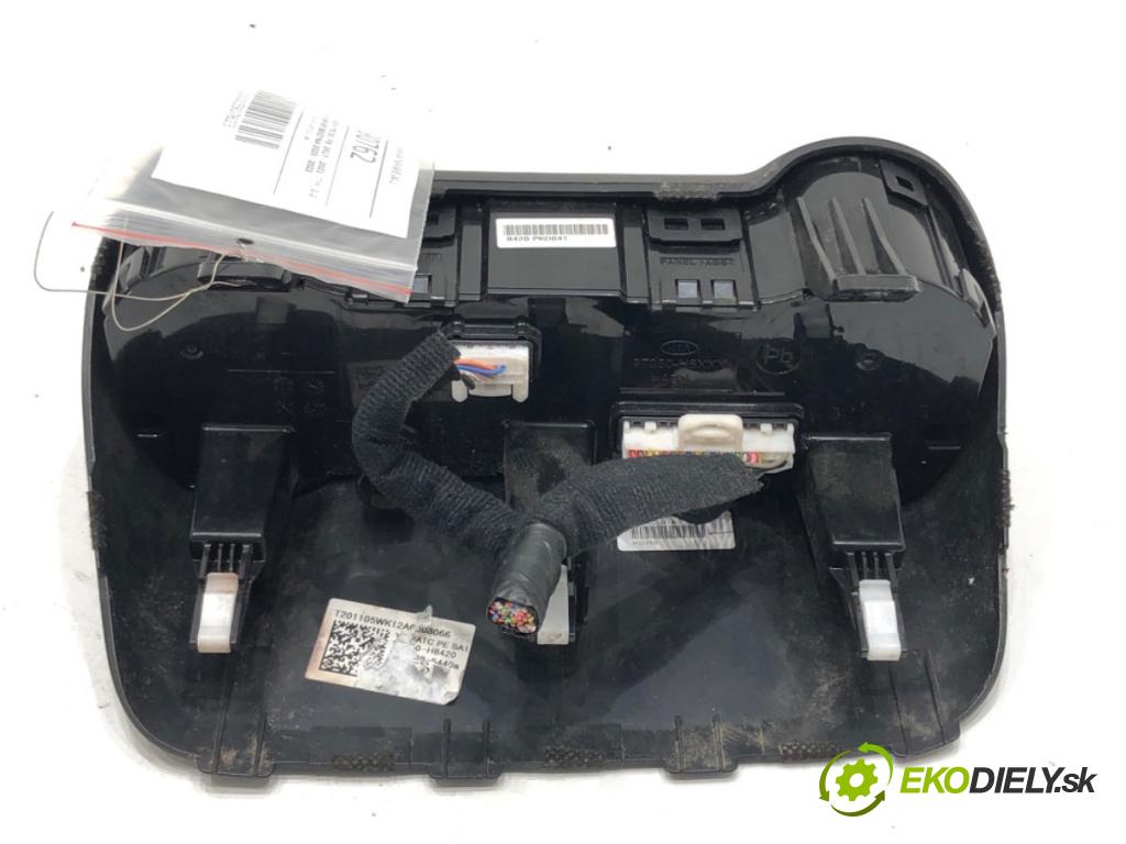 KIA RIO IV (YB, SC, FB) 2017 - 2022    1.2 CVVT 62 kW [84 KM] benzyna 2020 - 2022  Panel ovládania kúrenia 97250-H8420 (Prepínače, spínače, tlačidlá a ovládače kúrenia)