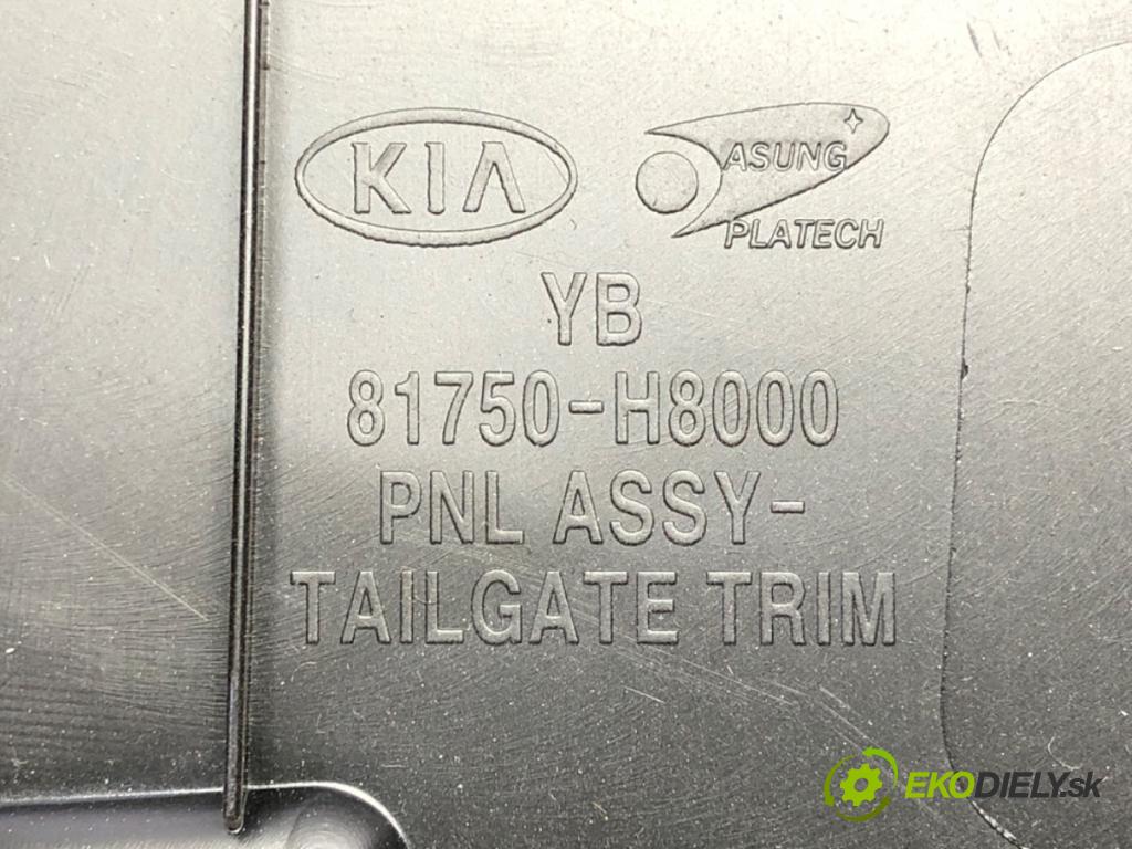 KIA RIO IV (YB, SC, FB) 2017 - 2022    1.2 CVVT 62 kW [84 KM] benzyna 2020 - 2022  Clona dverí kufra 81750-H8000