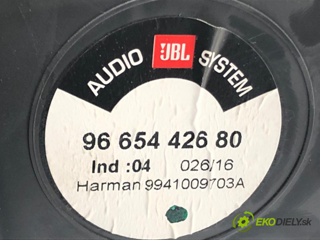 PEUGEOT 508 SW I (8E_) 2010 - 2018    1.6 HDi 85 kW [116 KM] olej napędowy 2014 - 2018  subwoofer 9665442680 (Audio zariadenia)