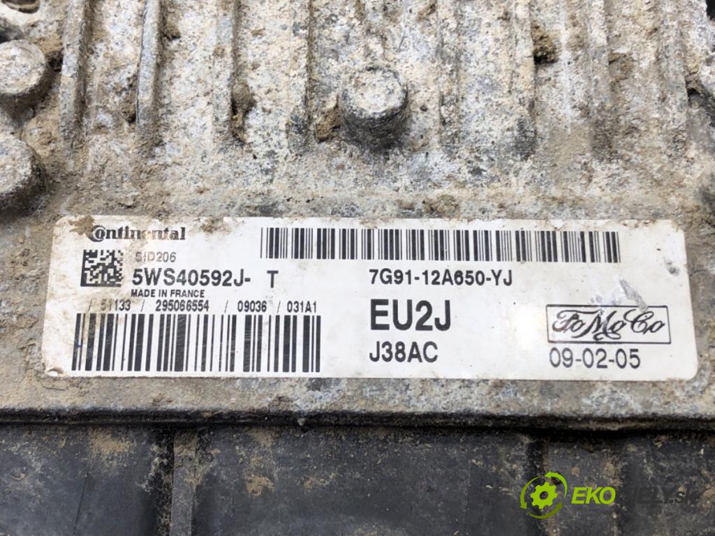 FORD MONDEO IV (BA7) 2007 - 2015    1.8 TDCi 92 kW [125 KM] olej napędowy 2007 - 2015  riadiaca jednotka Motor 7G91-12A650-YJ (Riadiace jednotky)