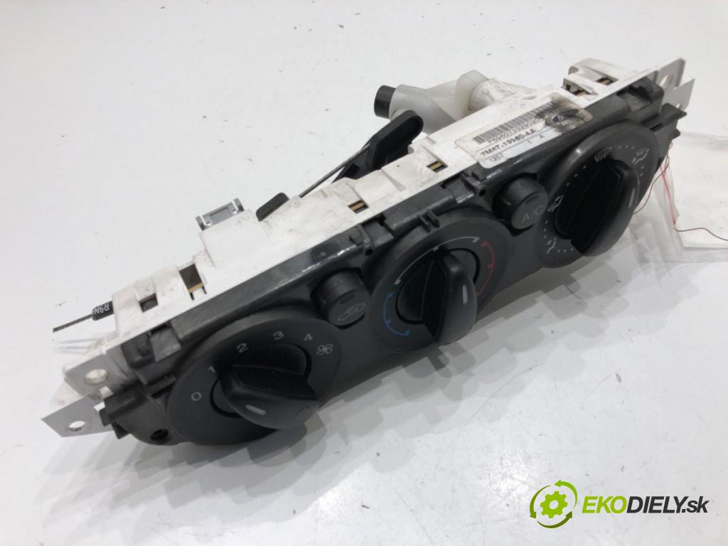 FORD KUGA I 2008 - 2012    2.0 TDCi 100 kW [136 KM] olej napędowy 2008 - 2012  Panel ovládania kúrenia 7M5T-19980-AA (Prepínače, spínače, tlačidlá a ovládače kúrenia)