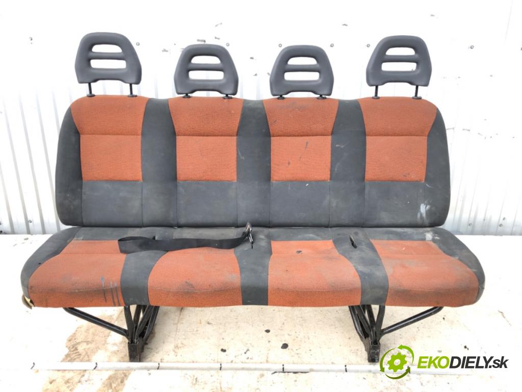 FIAT DUCATO Autobus (250_) 2006 - 2022    120 Multijet 2,3 D 88 kW [120 KM] olej napędowy 2006 - 2022  Sedadlo zad druhý rad ŠTYRI: Sedadlo 