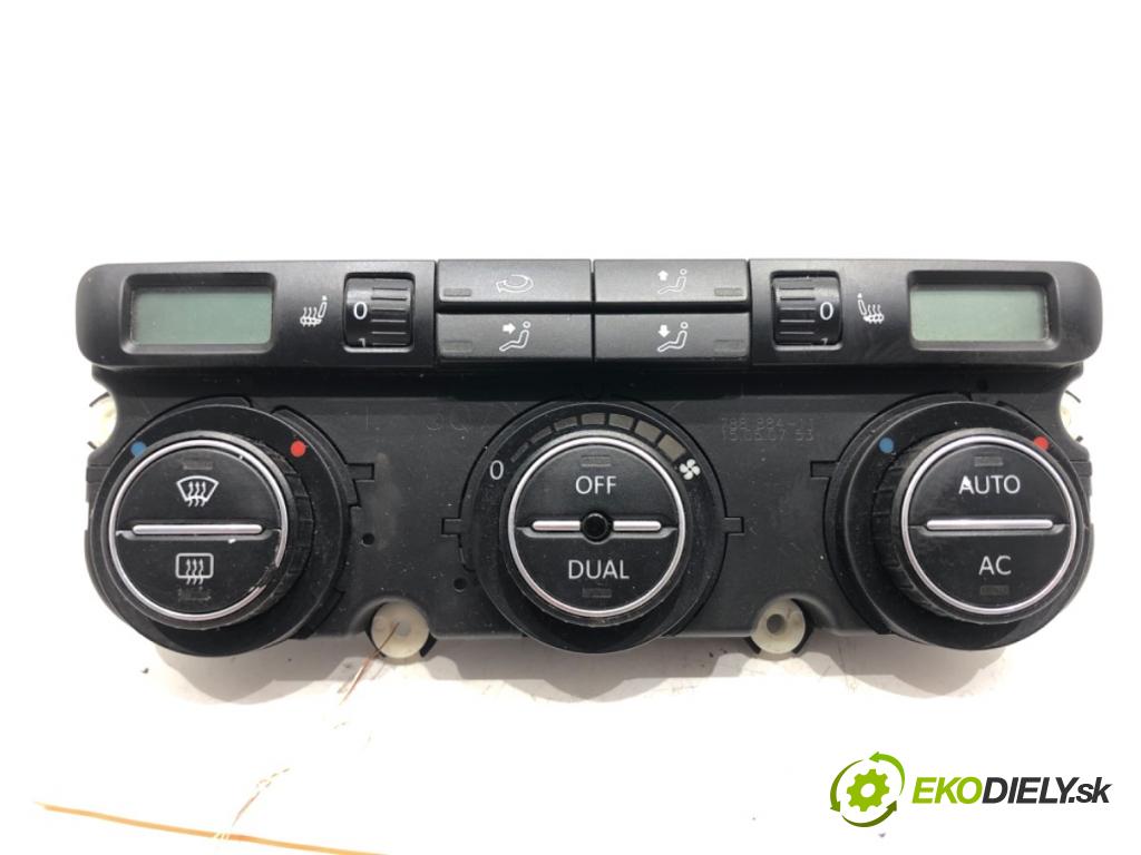 VW GOLF PLUS V (5M1, 521) 2004 - 2013    1.9 TDI 77 kW [105 KM] olej napędowy 2005 - 2009  Panel ovládania kúrenia  (Prepínače, spínače, tlačidlá a ovládače kúrenia)