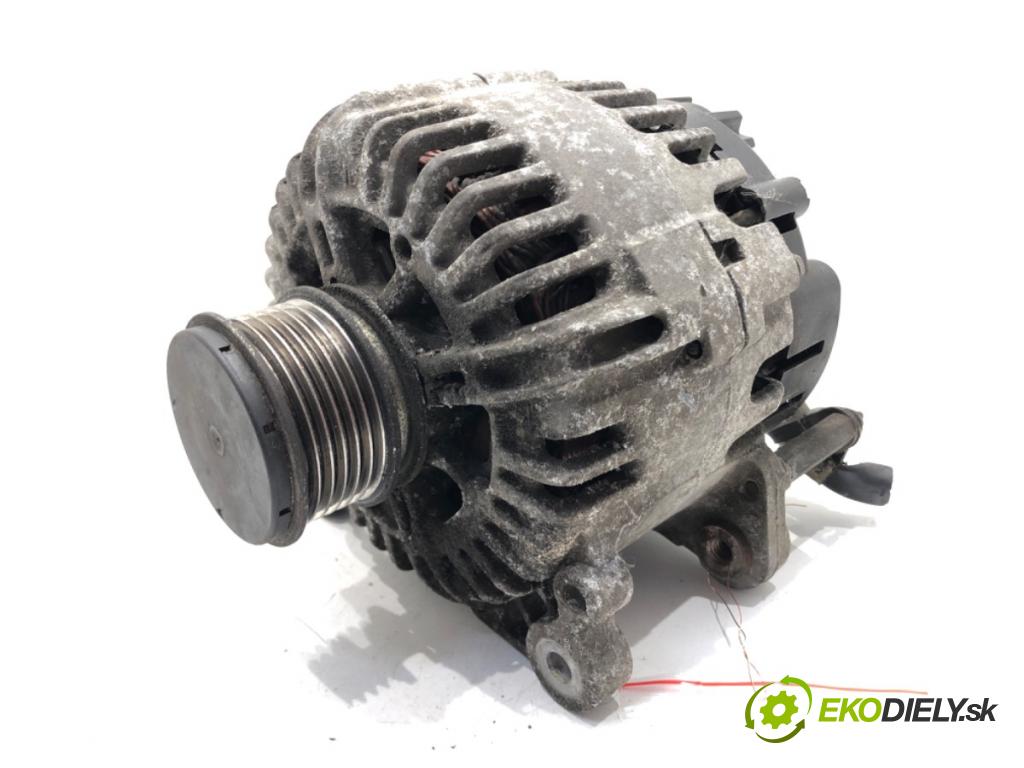 VW GOLF PLUS V (5M1, 521) 2004 - 2013    1.9 TDI 77 kW [105 KM] olej napędowy 2005 - 2009  Alternátor 06F903023C (Alternátory)