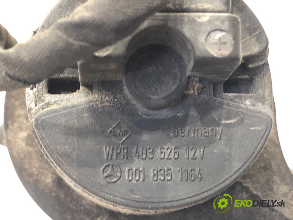 MERCEDES-BENZ CLK (C208) 1997 - 2003    200 (208.335) 100 kW [136 KM] benzyna 1997 - 2002  DALŠÍ: pumpa vody 0018351164 (Vodní pumpy)
